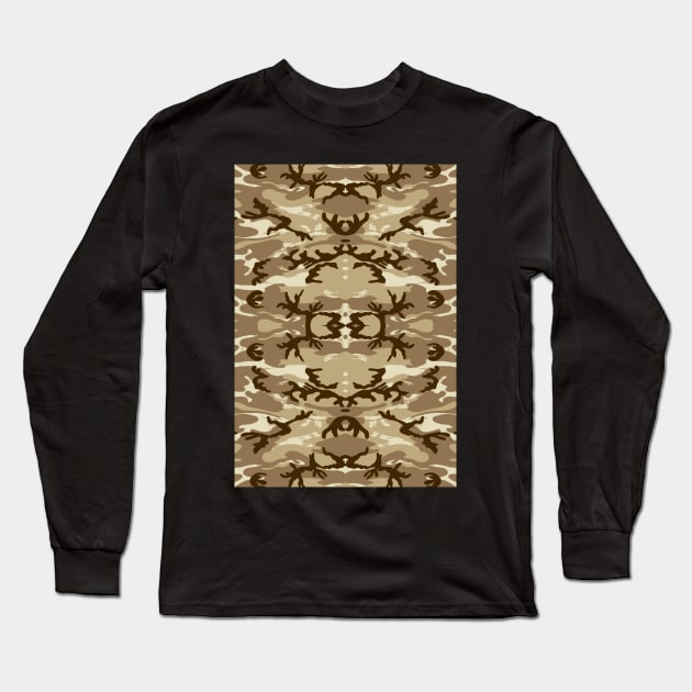 Military, Army Camouflage Long Sleeve T-Shirt by ilhnklv